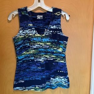 Koppen sleeveless print top size M